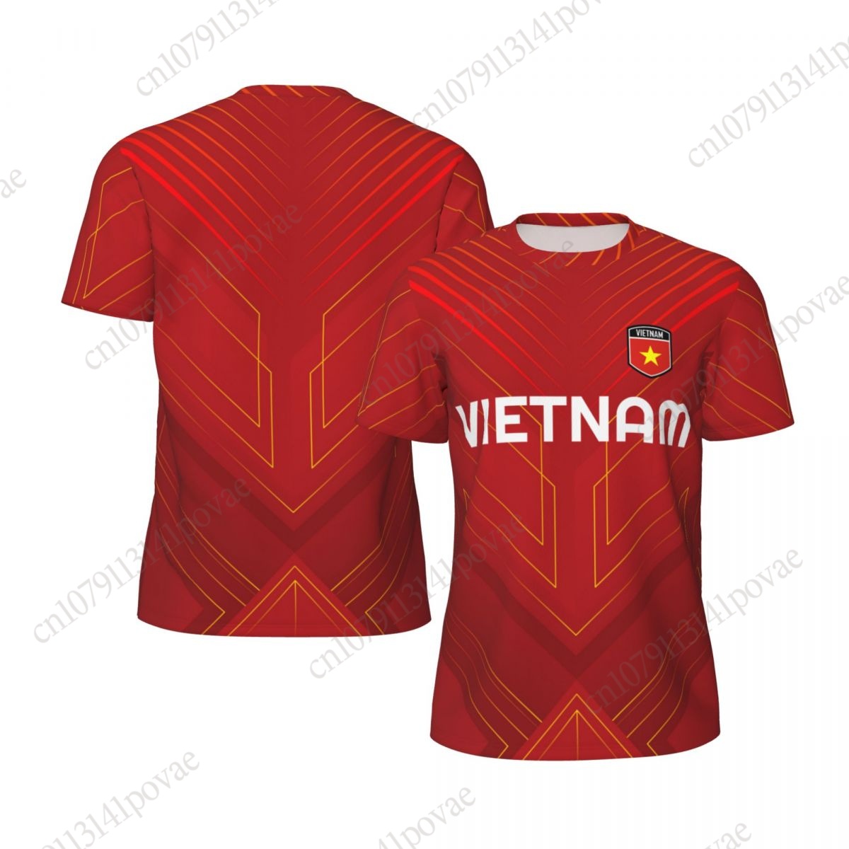 Camisetas con bandera de VIETN - Badminton Vietnam reseña y precio
