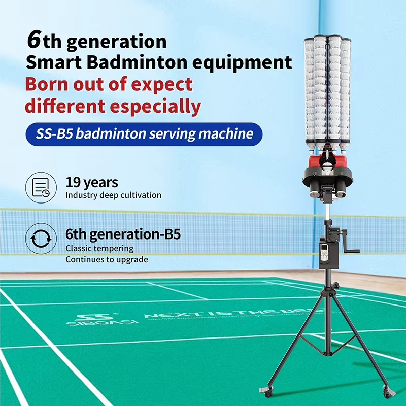 Máquina lanzapelotas de bádmin - Badminton Online reseña y precio